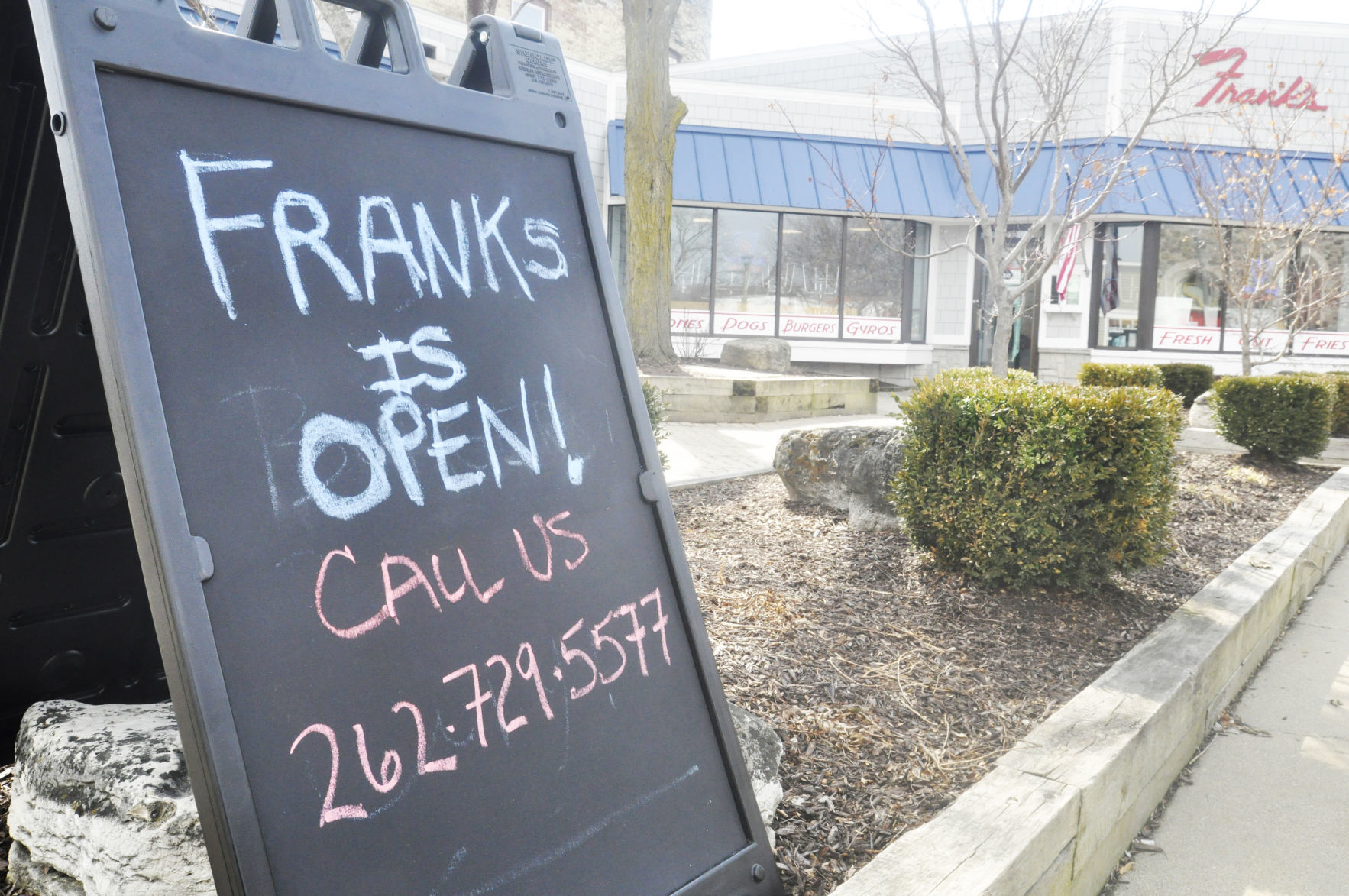 Frank's Original hot dogs